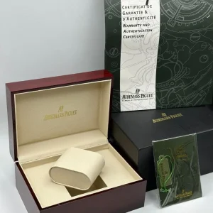 Audemars Piguet watch box packaging