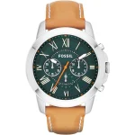Fossil FS4918 Brown Belt Black Dial