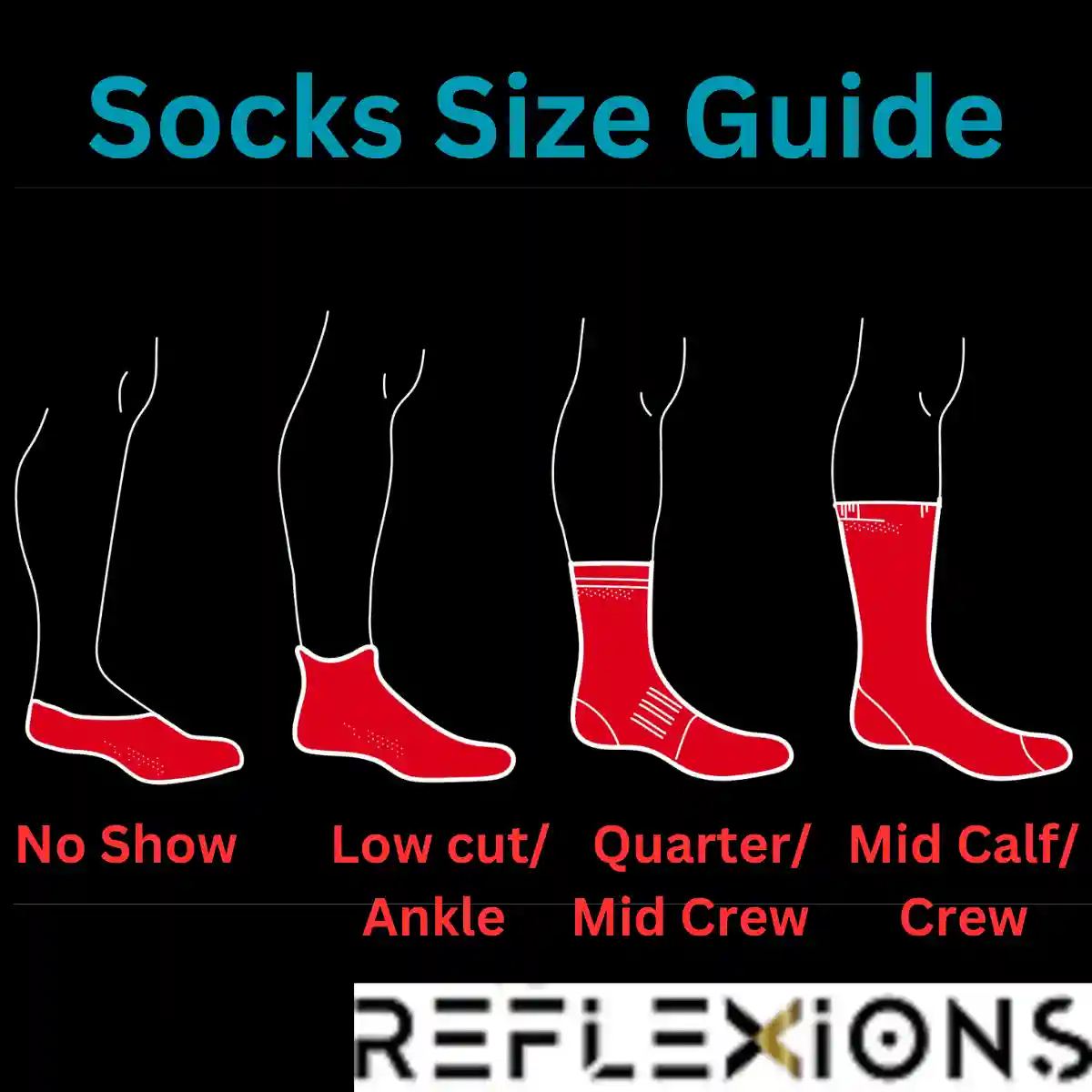 socks size guide