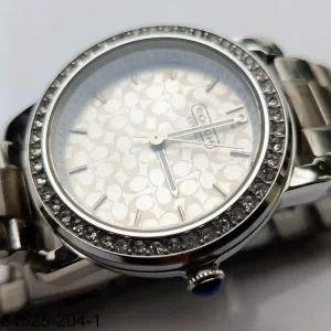 Coach Ladies Watch in Silver Band