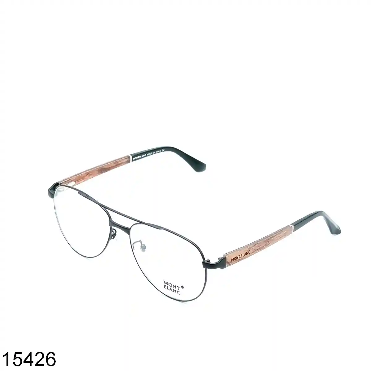 Black Aviator Prescription Eyeglasses