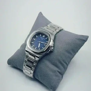 Stainless Steel Mens Watch Blue Dial